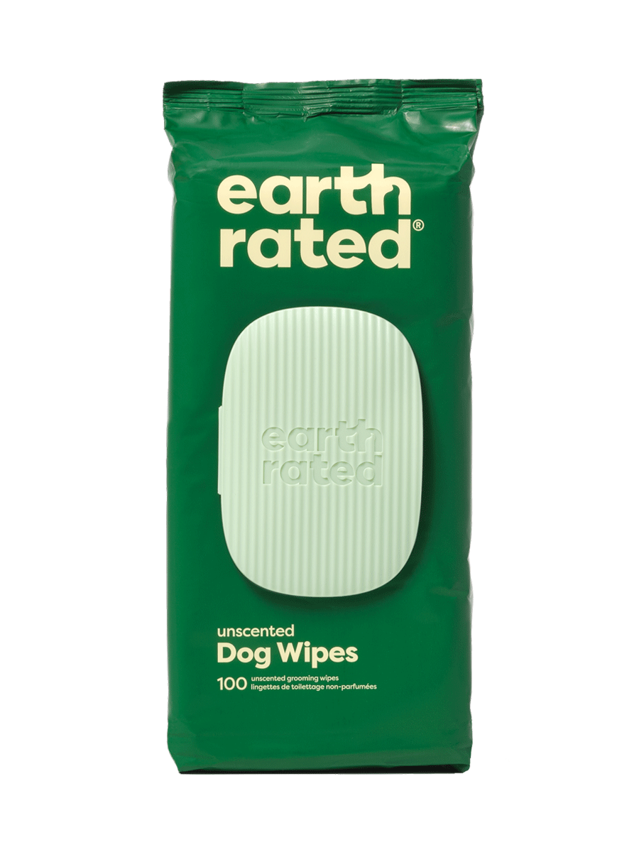 Dog Grooming Wipes - Hypoallergenic Wipes for Paws, Body & Bum | Gentle Daily Cleaning - 100 Wipes (1 Pack) / Unscented